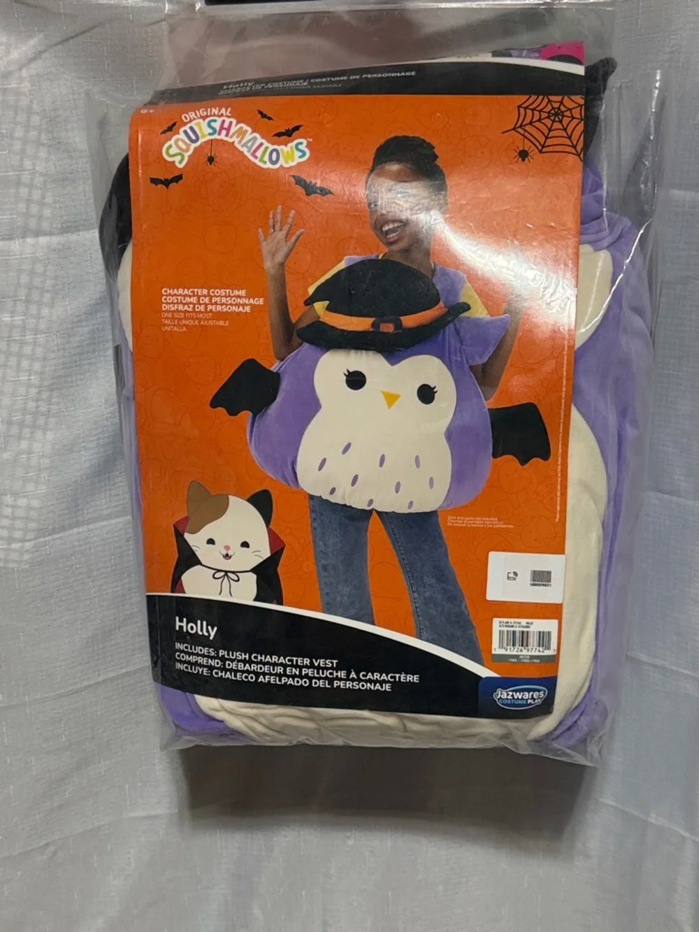 Jazwares JWC1250 Squishmallows Holly Owl Costume